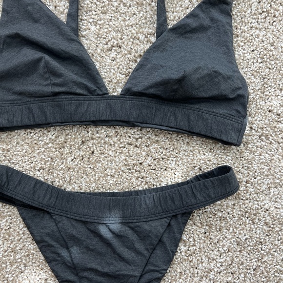 Charcoal bikini set - Picture 2 of 2